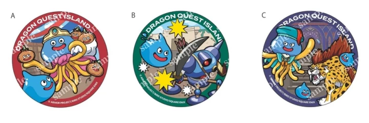 オリジナル描き下ろしステッカー3種